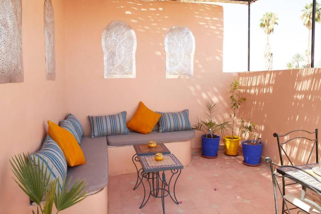 Maison Privé Rosa Au Coeur De Marrakech Appartement