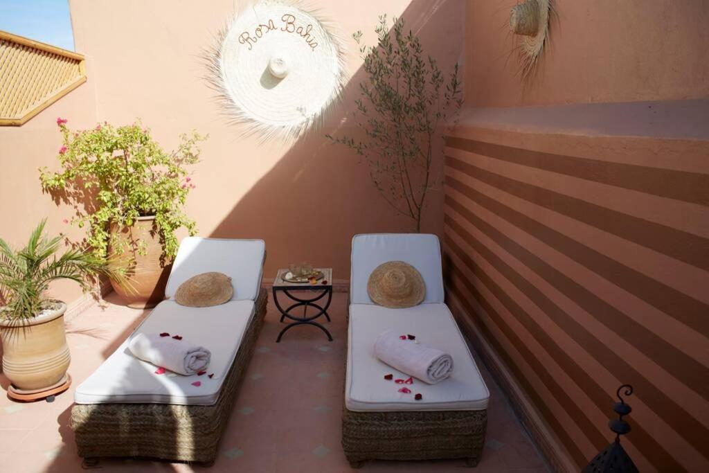 Maison Privé Rosa Au Coeur De Marrakech Appartement Marrakesh