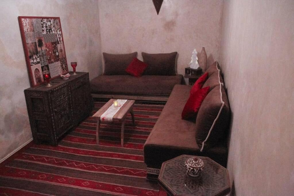 Maison Privé Rosa Au Coeur De Marrakech Appartement